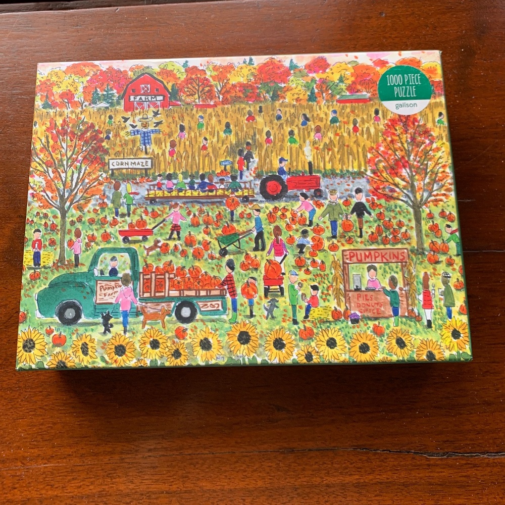 Galison “Pumpkin Patch” 1000 Piece Puzzle